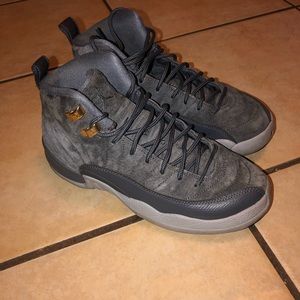 Gray Suede Taxi 12s Jordan 7.5